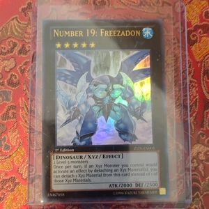 Yu Gi Oh TCG Number 19: Freezadon 1st Edition
